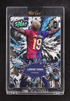 Lamine Yamal 2024 Wild Card Splat Blue Shimmer #SBBLU02-LY1 RC #2/5 at PristineAuction.com