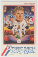 Mickey Mantle Signed 4x6 Postcard (Beckett) at PristineAuction.com