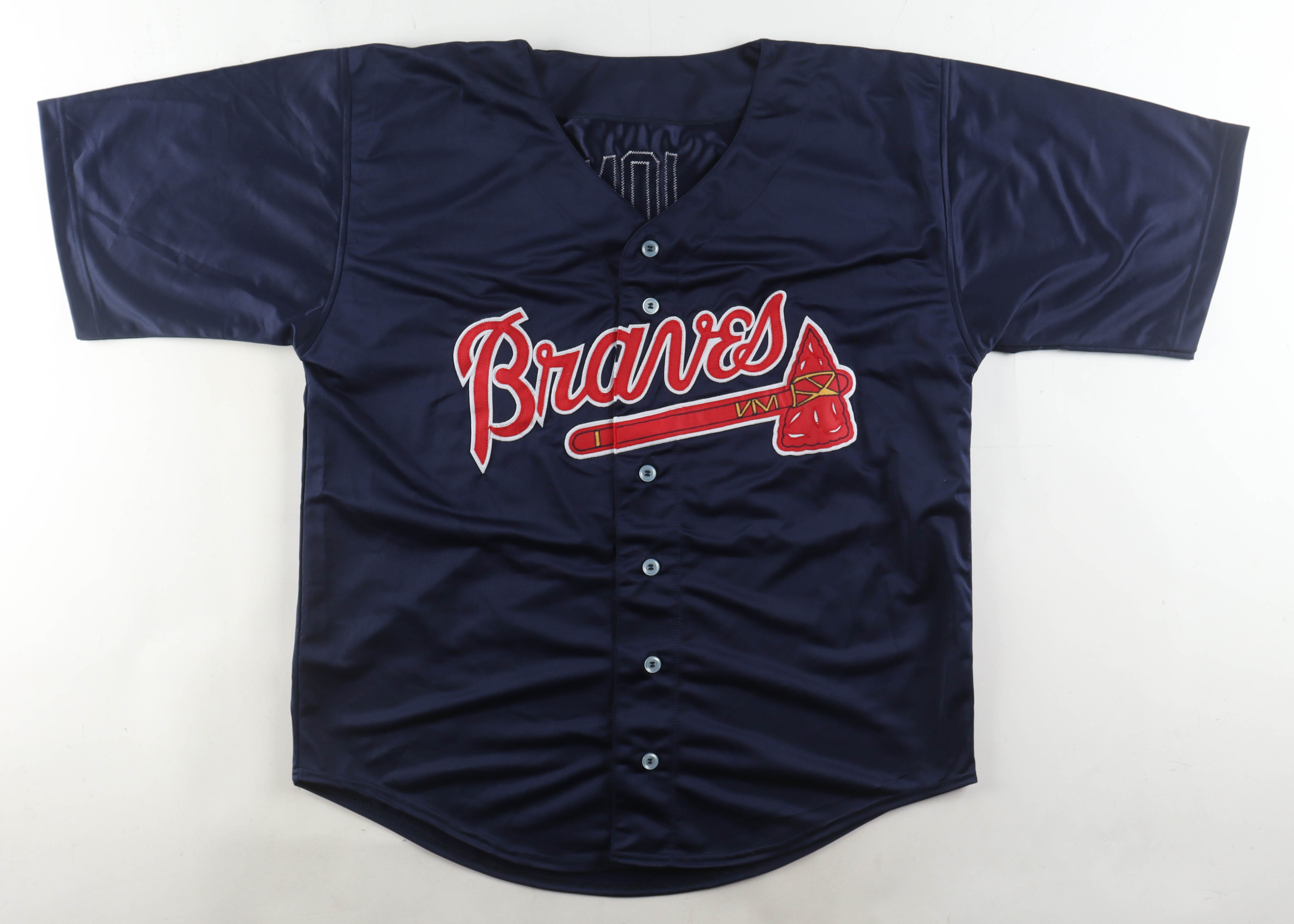 Andruw Jones Signed Jersey (Wilder) at PristineAuction.com Andruw Jones Signed Jersey (Wilder) at PristineAuction.com