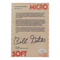 Bill Gates Signed 5x7 Print (JSA) at PristineAuction.com