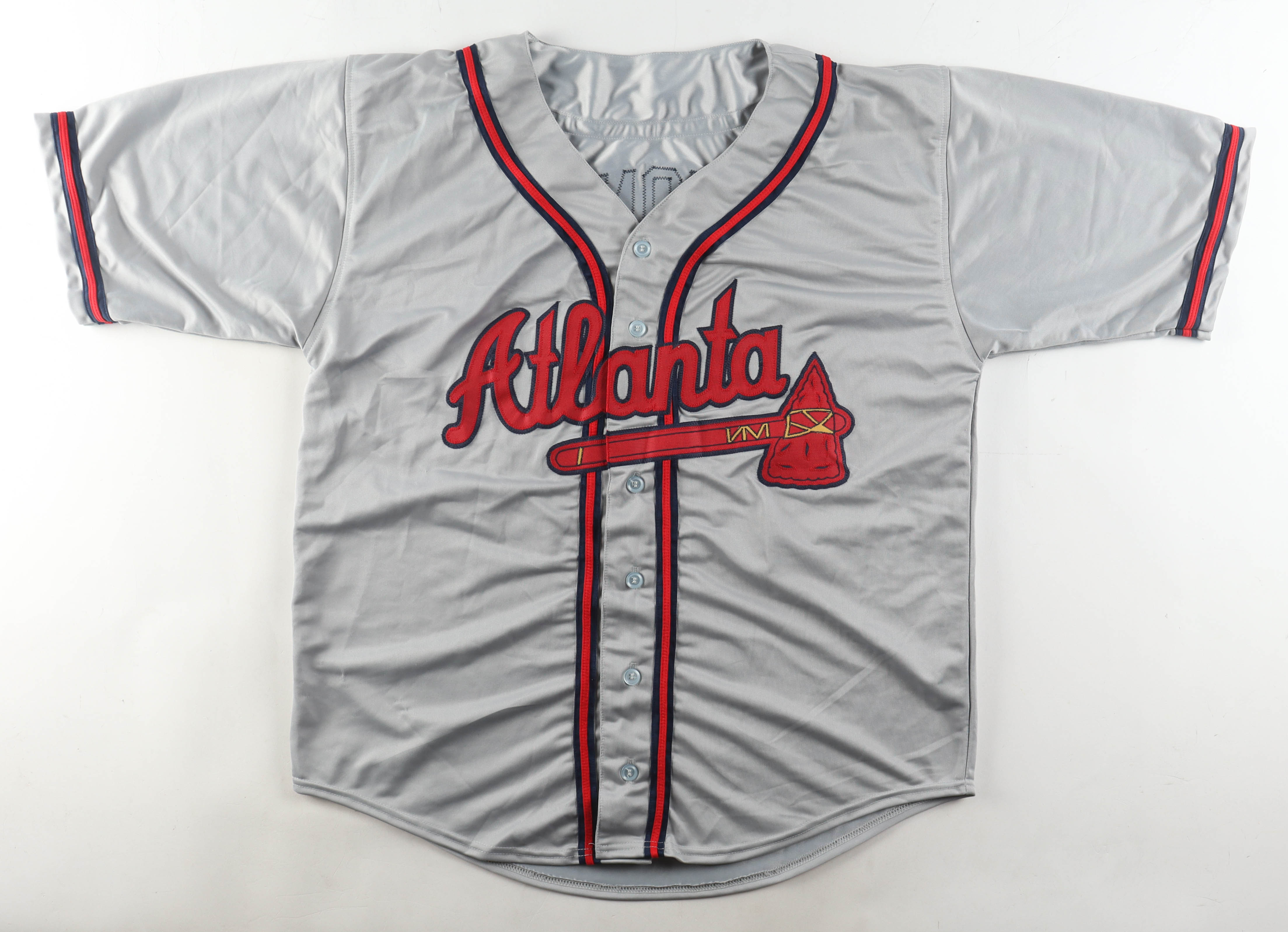 Andruw Jones Signed Jersey (Wilder) at PristineAuction.com Andruw Jones Signed Jersey (Wilder) at PristineAuction.com