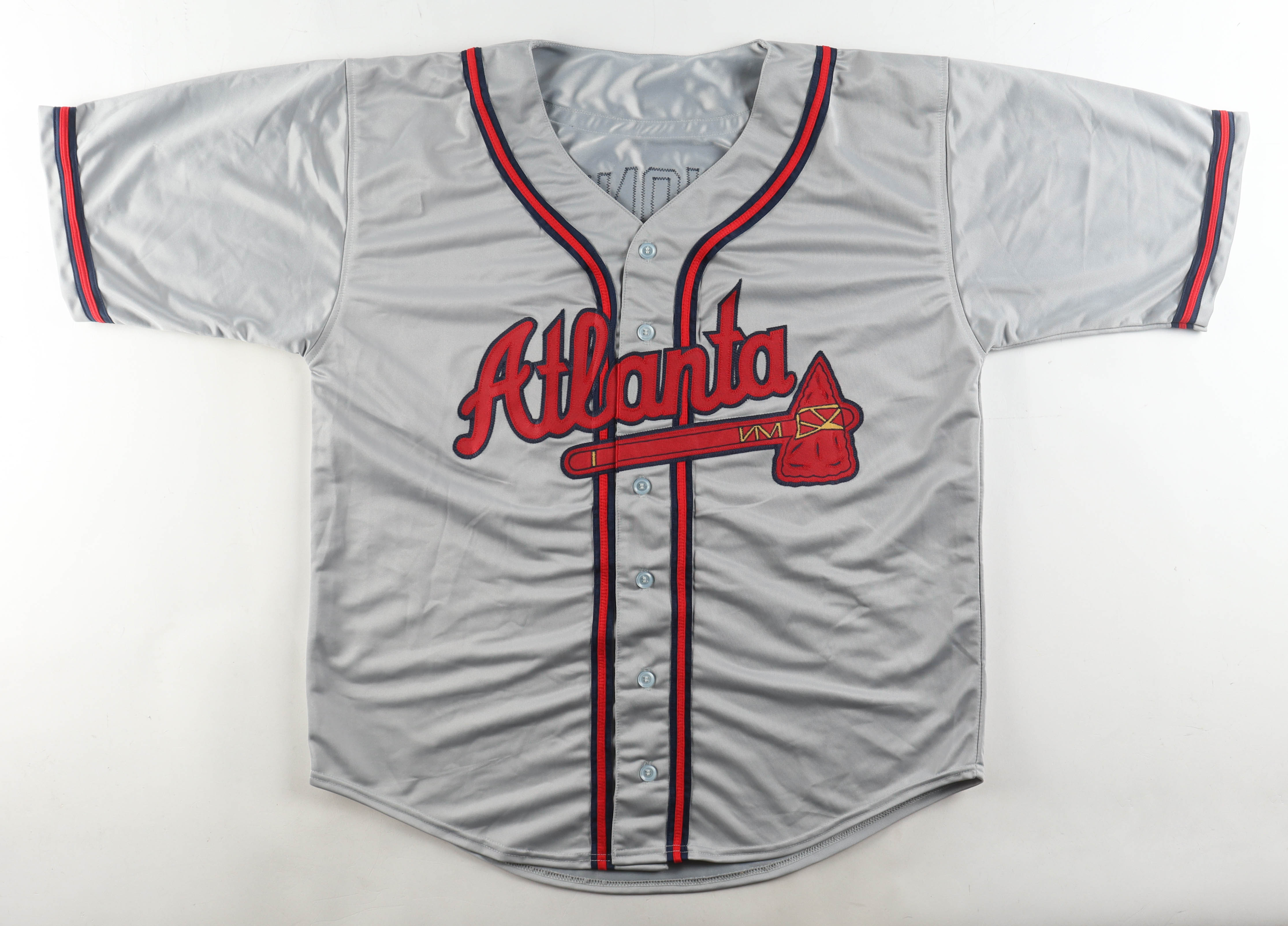 Andruw Jones Signed Jersey (Wilder) at PristineAuction.com Andruw Jones Signed Jersey (Wilder) at PristineAuction.com