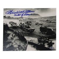 Hershel W. Williams Signed 8x10 Photo Inscribed "Medal of Honor" (Beckett) at PristineAuction.com