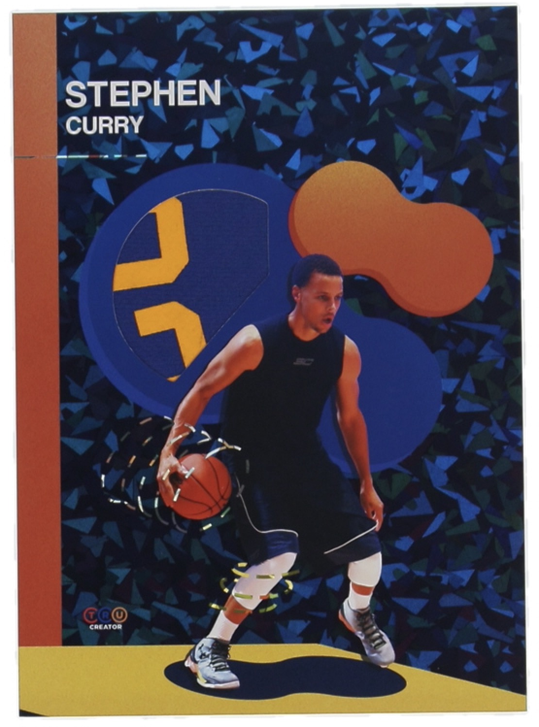 Stephen Curry 2024 TruCreator Jumbo Cracked Ice #5 #JCSC JSY at PristineAuction.com Stephen Curry 2024 TruCreator Jumbo Cracked Ice #5 #JCSC JSY at PristineAuction.com