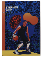 Stephen Curry 2024 TruSport Jumbo TruCreator Cracked Ice #5 #JCSC JSY at PristineAuction.com