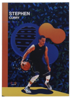 Stephen Curry 2024 TruCreator Jumbo Cracked Ice #5 #JCSC JSY at PristineAuction.com