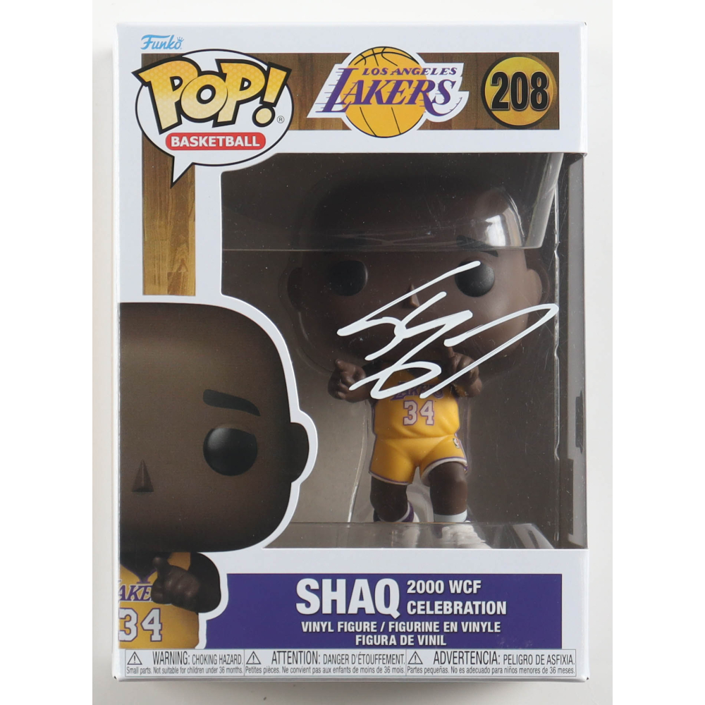 Shaquille O'Neal Signed "Lakers" #208 Shaq 2000 WCF Celebration Funko Pop! Vinyl Figure (Beckett) at PristineAuction.com