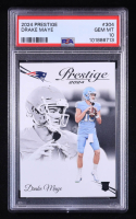 Drake Maye 2024 Prestige #304 RC (PSA 10) at PristineAuction.com