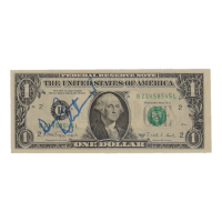 George Steinbrenner Signed 1988 Green Certificate $1 Ten Dollar Legal Tender Blue Note (JSA) at PristineAuction.com