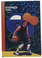 Stephen Curry 2024 TruCreator Jumbo Cracked Ice #5 #JCSC JSY at PristineAuction.com