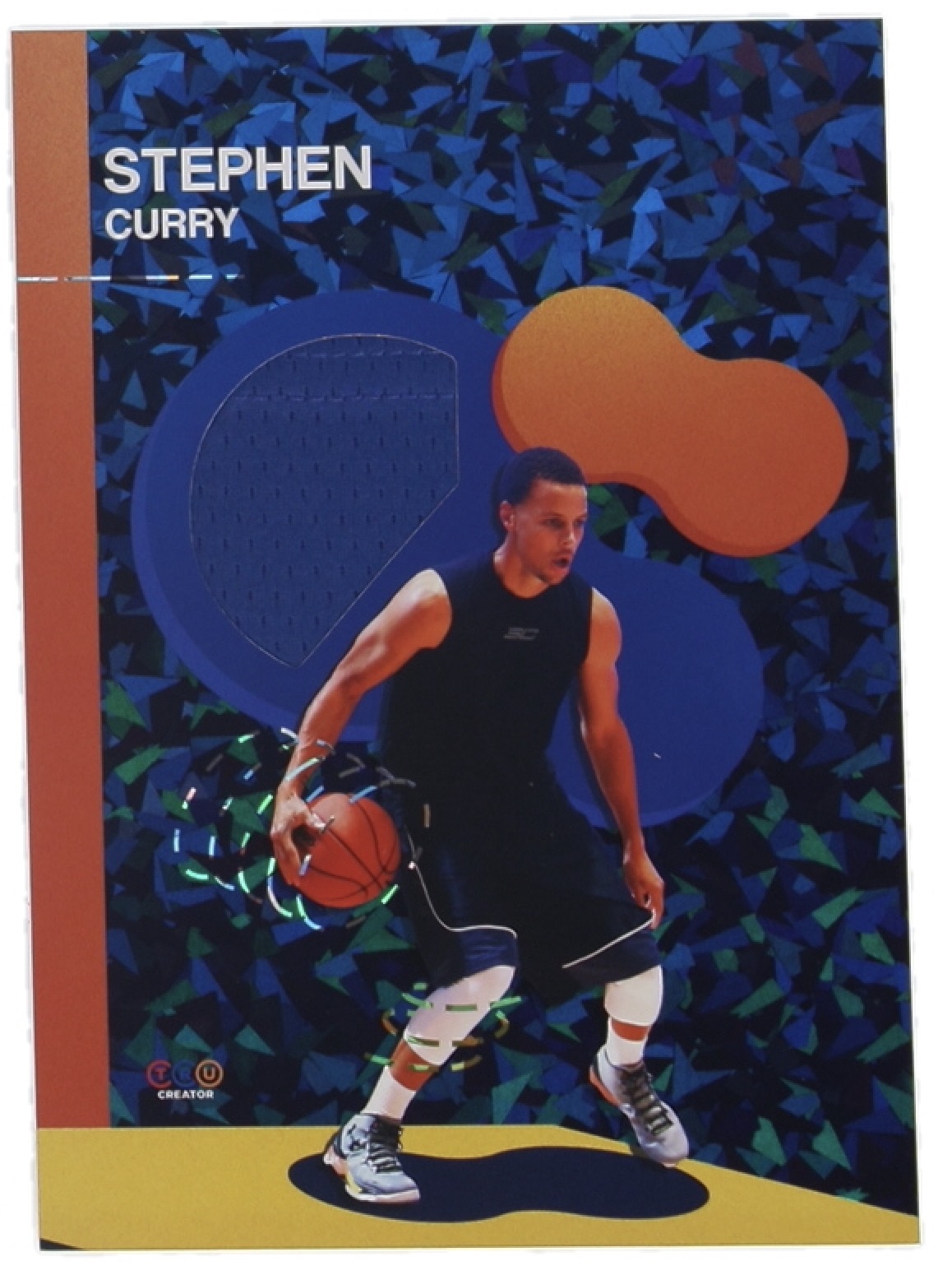 Stephen Curry 2024 TruCreator Jumbo Cracked Ice #5 #JCSC JSY at PristineAuction.com Stephen Curry 2024 TruCreator Jumbo Cracked Ice #5 #JCSC JSY at PristineAuction.com