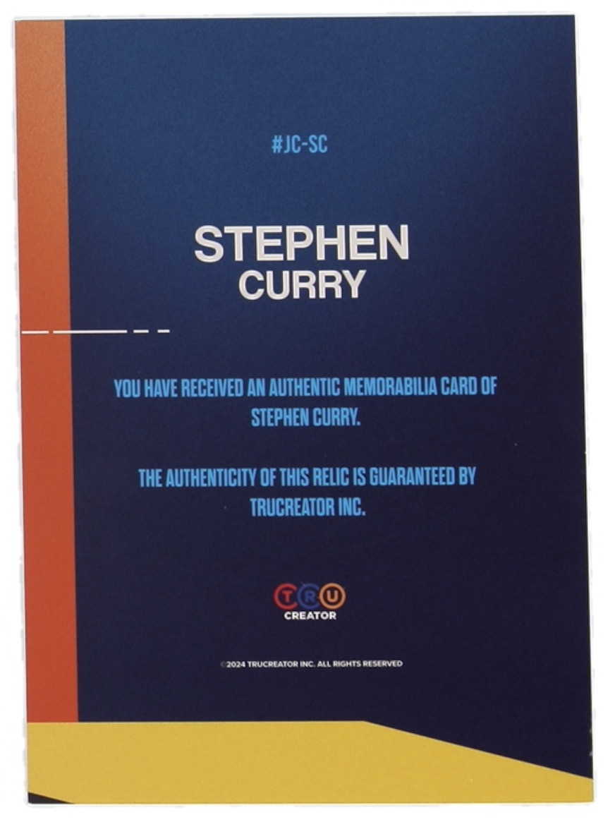 Stephen Curry 2024 TruCreator Jumbo Cracked Ice #5 #JCSC JSY at PristineAuction.com Stephen Curry 2024 TruCreator Jumbo Cracked Ice #5 #JCSC JSY at PristineAuction.com