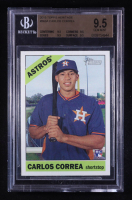 Carlos Correa  2015 Topps Heritage #563A RC (Beckett 9.5) at PristineAuction.com