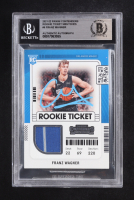 Franz Wagner Signed 2021-22 Panini Contenders Rookie Ticket Swatches #8 RC (BGS) at PristineAuction.com