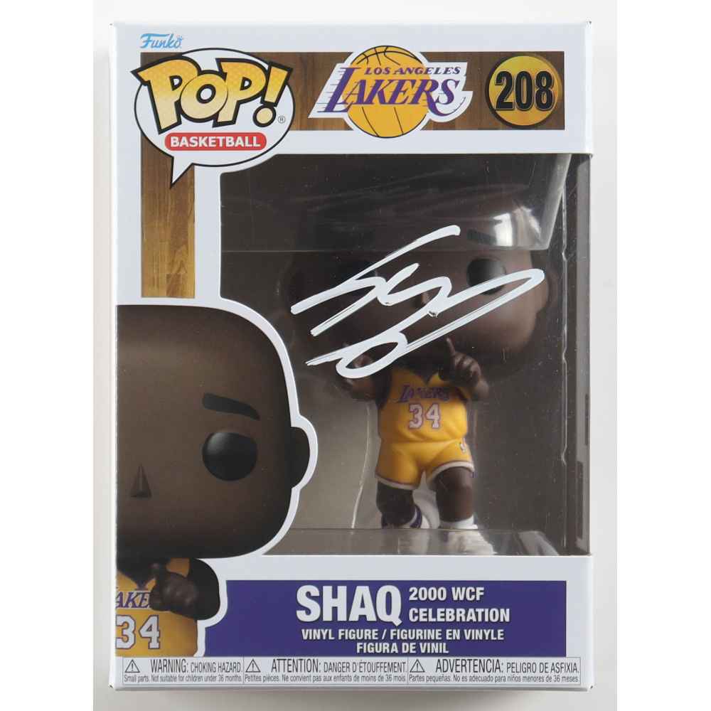 Shaquille O'Neal Signed "Lakers" #208 Shaq 2000 WCF Celebration Funko Pop! Vinyl Figure (Beckett) at PristineAuction.com