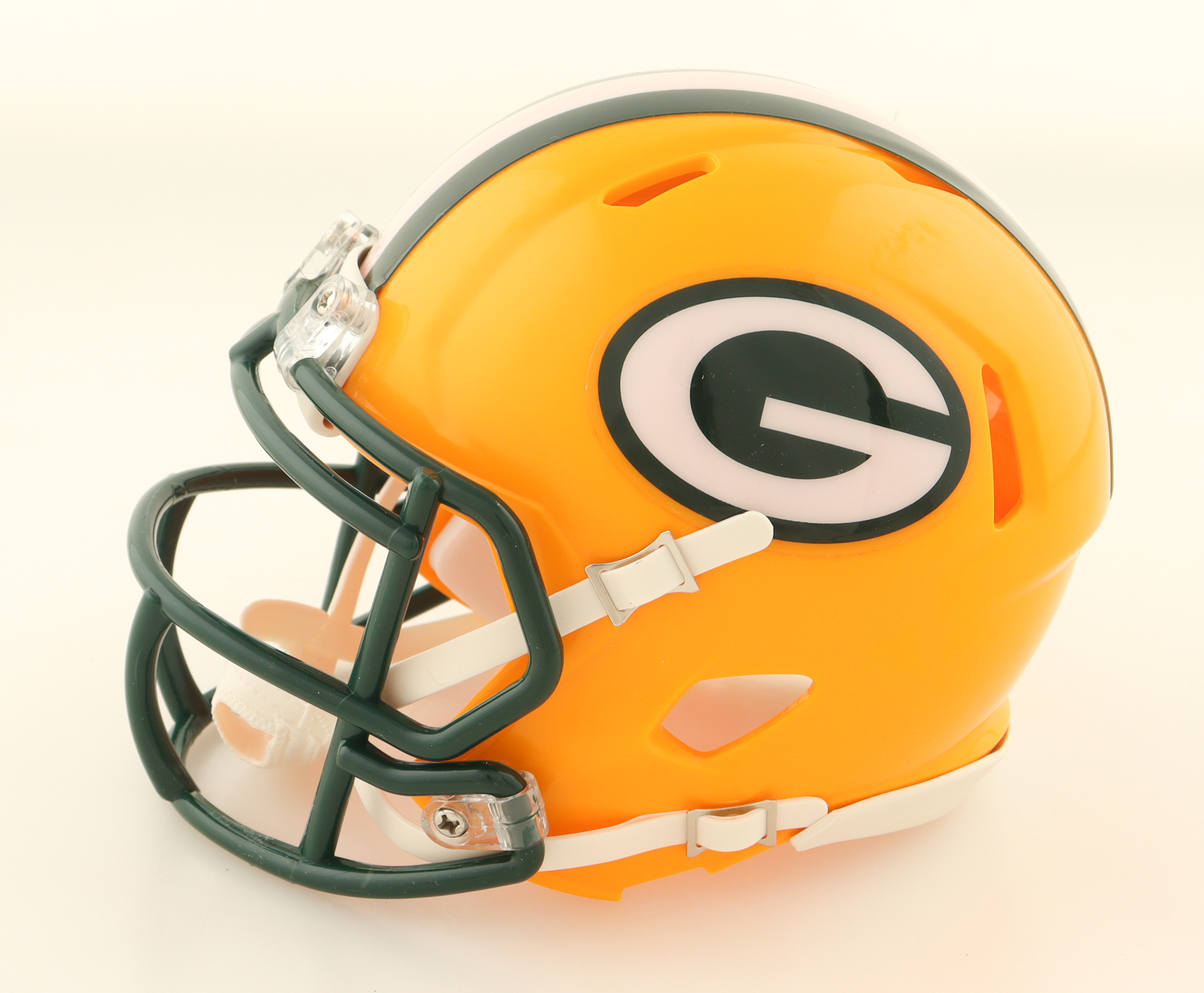 Romeo Doubs Signed Packers Speed Mini Helmet (JSA) at PristineAuction.com Romeo Doubs Signed Packers Speed Mini Helmet (JSA) at PristineAuction.com