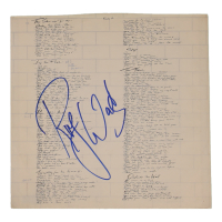 Roger Waters Signed "The Wall" Vintage Vinyl LP Album (Beckett) at PristineAuction.com