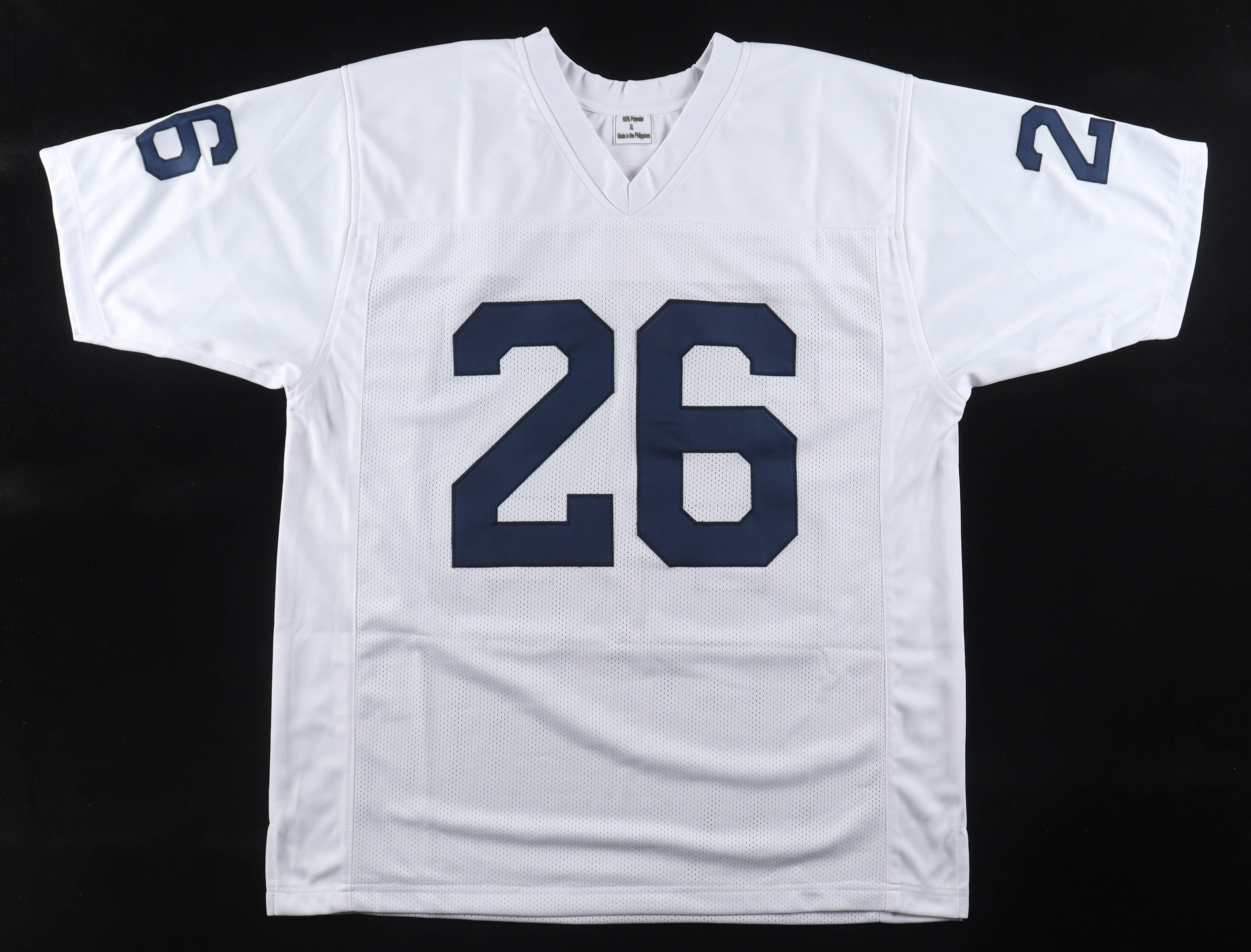 Saquon Barkley Signed Jersey (PSA) at PristineAuction.com Saquon Barkley Signed Jersey (PSA) at PristineAuction.com