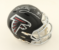 Justin Simmons Signed Falcons Speed Mini Helmet (JSA) at PristineAuction.com