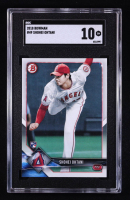 Shohei Ohtani 2018 Bowman #49 RC (SGC 10) at PristineAuction.com