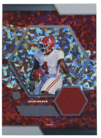 Jalen Milroe 2024 TruSport Jumbo Trucreator Card Cracked Ice #11 JSY RC at PristineAuction.com