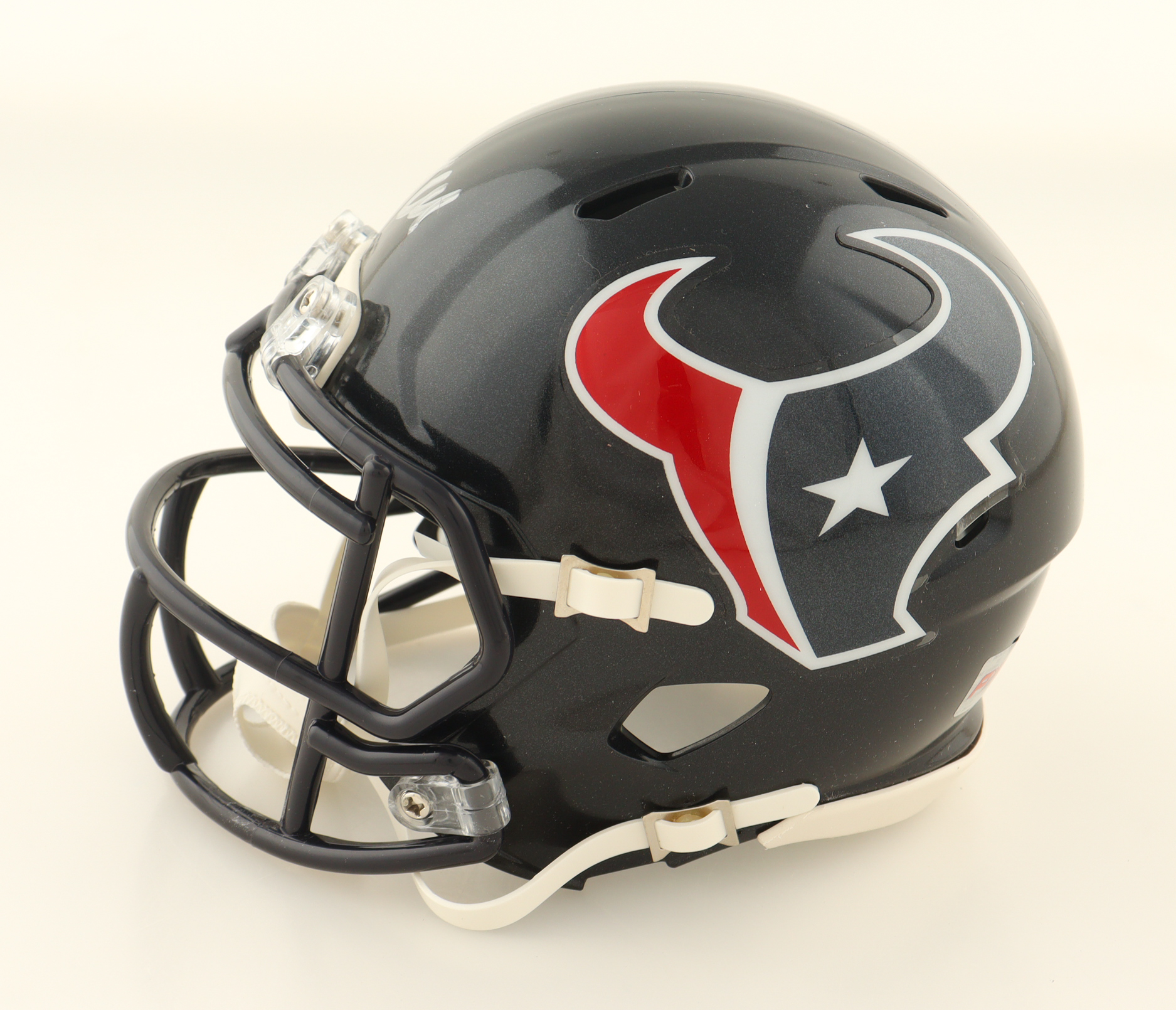 Tank Dell Signed Texans Speed Mini Helmet (JSA) at PristineAuction.com Tank Dell Signed Texans Speed Mini Helmet (JSA) at PristineAuction.com
