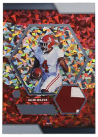 Jalen Milroe 2024 TruSport Jumbo Trucreator Card Cracked Ice #11 JSY RC at PristineAuction.com