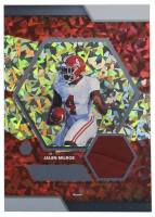 Jalen Milroe 2024 TruSport Jumbo Trucreator Card Cracked Ice #11 #JCJM JSY RC at PristineAuction.com