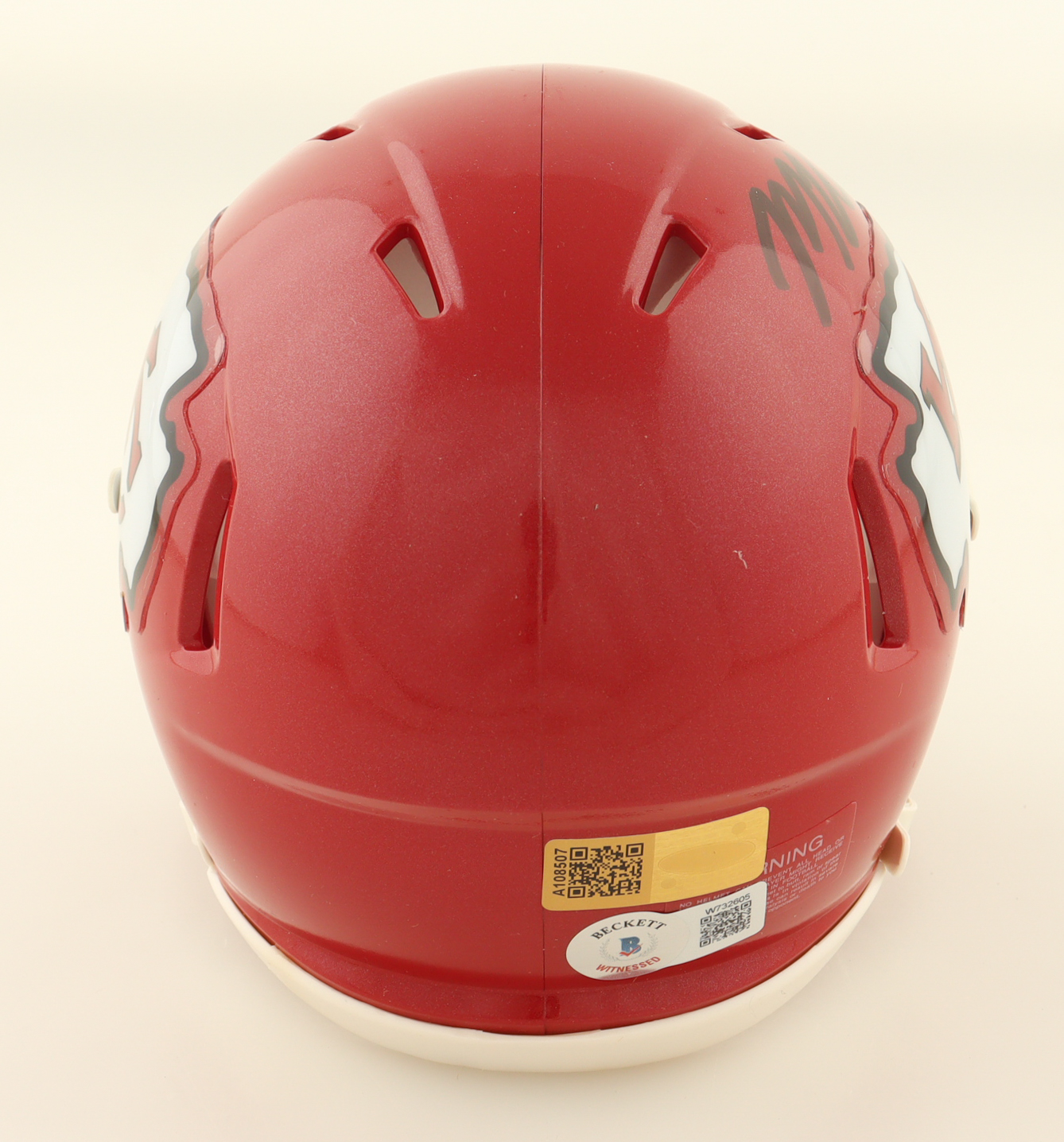 Marquez Valdes-Scantling Signed Chiefs Speed Mini Helmet (Beckett) at PristineAuction.com Marquez Valdes-Scantling Signed Chiefs Speed Mini Helmet (Beckett) at PristineAuction.com
