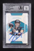 Trevor Lawrence Signed 2021 National Treasures Treasured Rookies Holo Silver #1 #13/25 RC (BGS | Auto 10) at PristineAuction.com