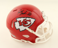 Isiah Pacheco Signed Chiefs Speed Mini Helmet (Beckett) at PristineAuction.com