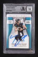 Trevor Lawrence Signed 2021 National Treasures Treasured Moments #2 #20/99 RC (BGS | Auto 10) at PristineAuction.com