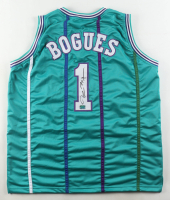 Muggsy Bogues Signed Jersey (Wilder) at PristineAuction.com