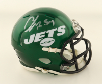 CJ Mosely Signed Jets Speed Mini Helmet (JSA) at PristineAuction.com
