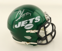 CJ Mosely Signed Jets Speed Mini Helmet (JSA) at PristineAuction.com