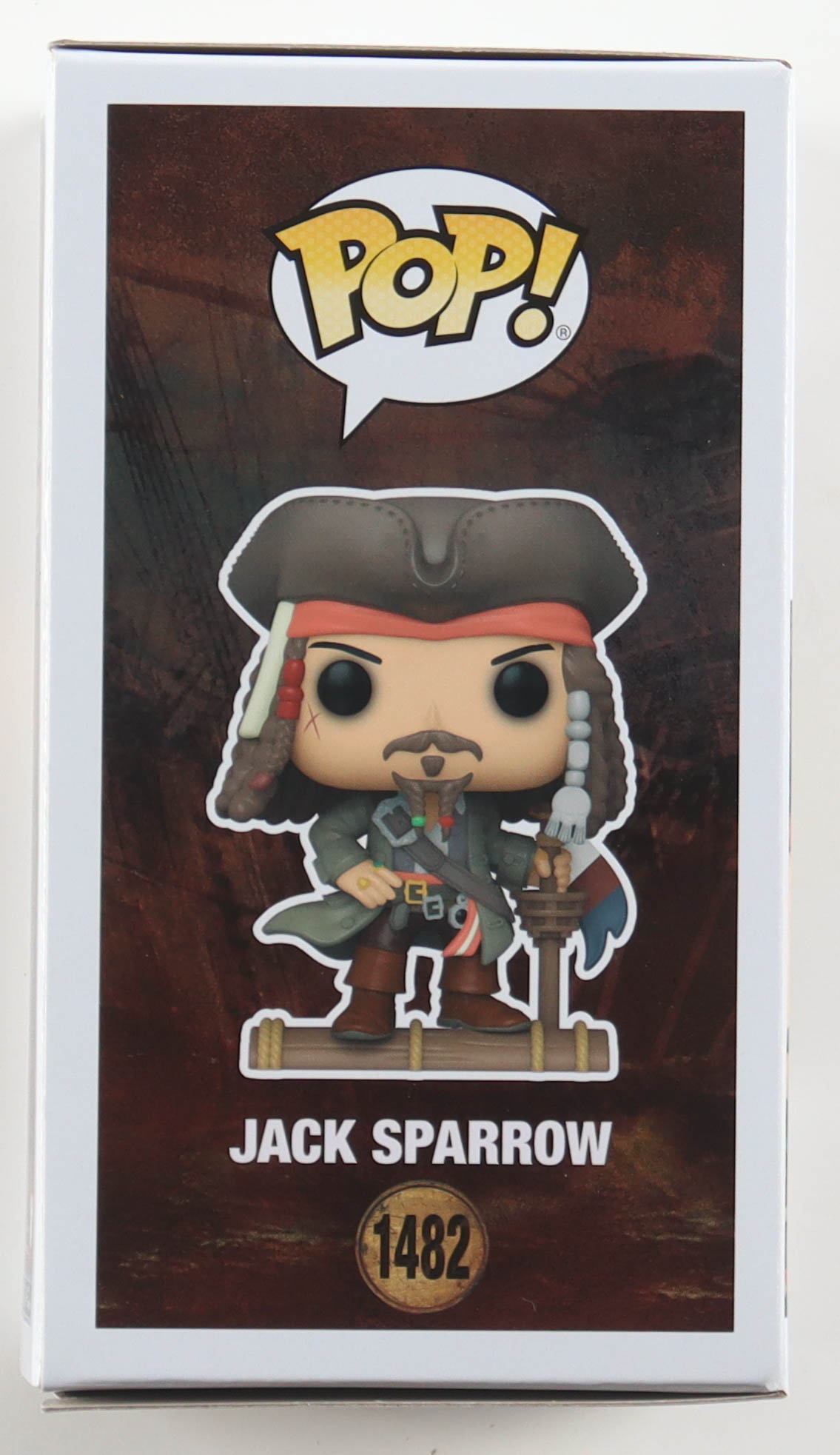 Johnny Depp Signed "Pirates of the Caribbean" #1482 Jack Sparrow Funko Pop! Vinyl Figure (Beckett) at PristineAuction.com Johnny Depp Signed "Pirates of the Caribbean" #1482 Jack Sparrow Funko Pop! Vinyl Figure (Beckett) at PristineAuction.com