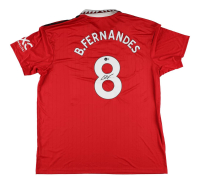 Bruno Fernandes Signed Manchester United Adidas Authentic Jersey (Panini) at PristineAuction.com