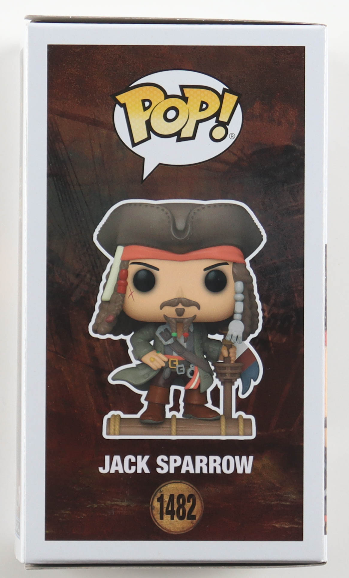 Johnny Depp Signed "Pirates of the Caribbean" #1482 Jack Sparrow Funko Pop! Vinyl Figure (Beckett) at PristineAuction.com Johnny Depp Signed "Pirates of the Caribbean" #1482 Jack Sparrow Funko Pop! Vinyl Figure (Beckett) at PristineAuction.com
