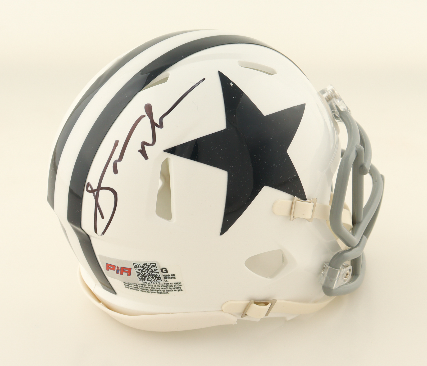 Sam Williams Signed Cowboys Throwback Alternate Speed Mini Helmet (JSA) at PristineAuction.com Sam Williams Signed Cowboys Throwback Alternate Speed Mini Helmet (JSA) at PristineAuction.com
