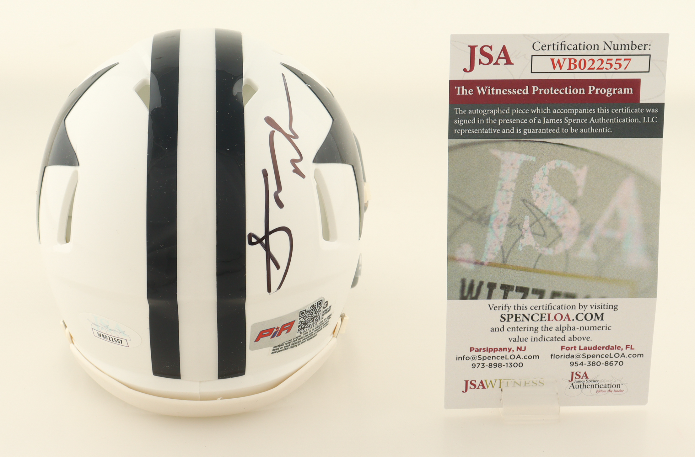 Sam Williams Signed Cowboys Throwback Alternate Speed Mini Helmet (JSA) at PristineAuction.com Sam Williams Signed Cowboys Throwback Alternate Speed Mini Helmet (JSA) at PristineAuction.com