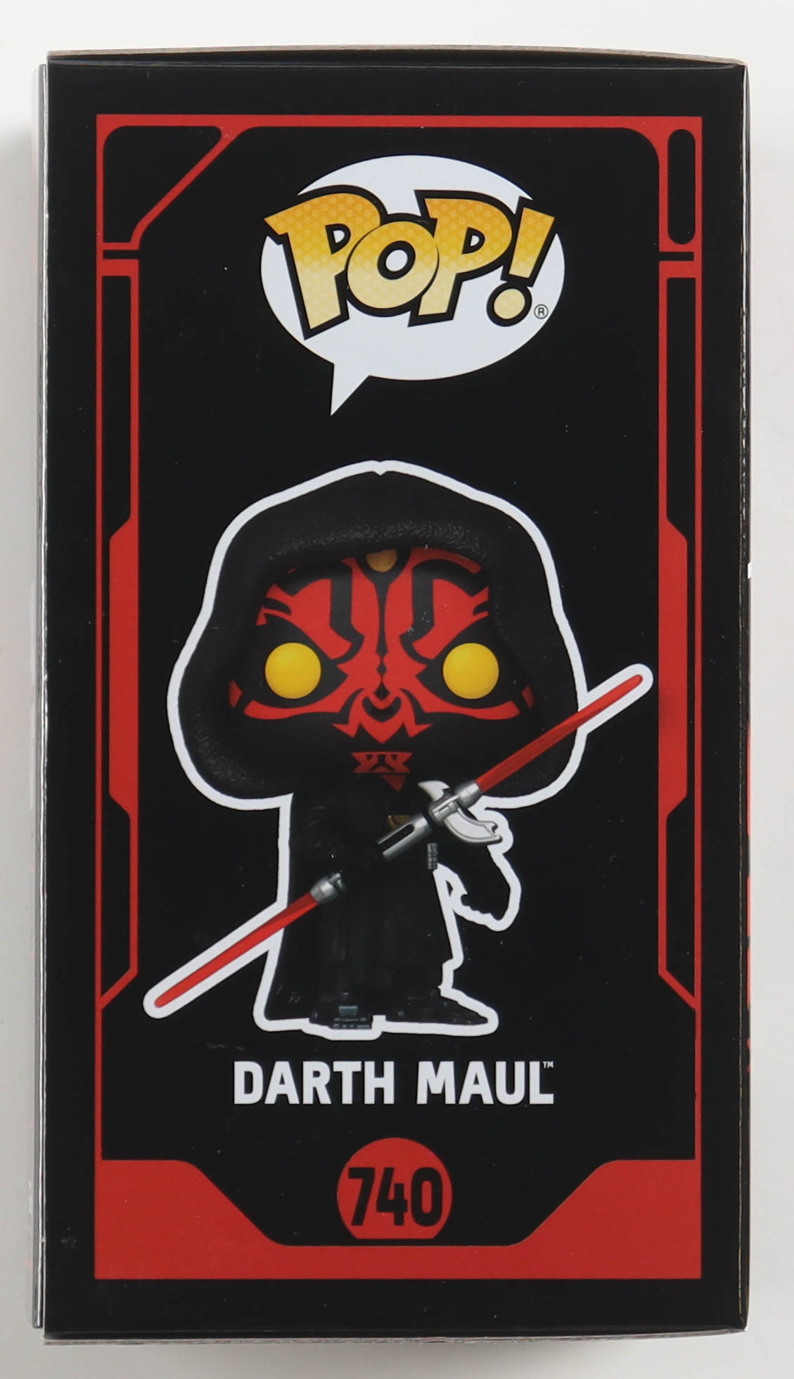 Sam Witwer Signed "Star Wars" #740 Darth Maul Bobble-Head Funko Pop! Vinyl Figure (Beckett) at PristineAuction.com Sam Witwer Signed "Star Wars" #740 Darth Maul Bobble-Head Funko Pop! Vinyl Figure (Beckett) at PristineAuction.com