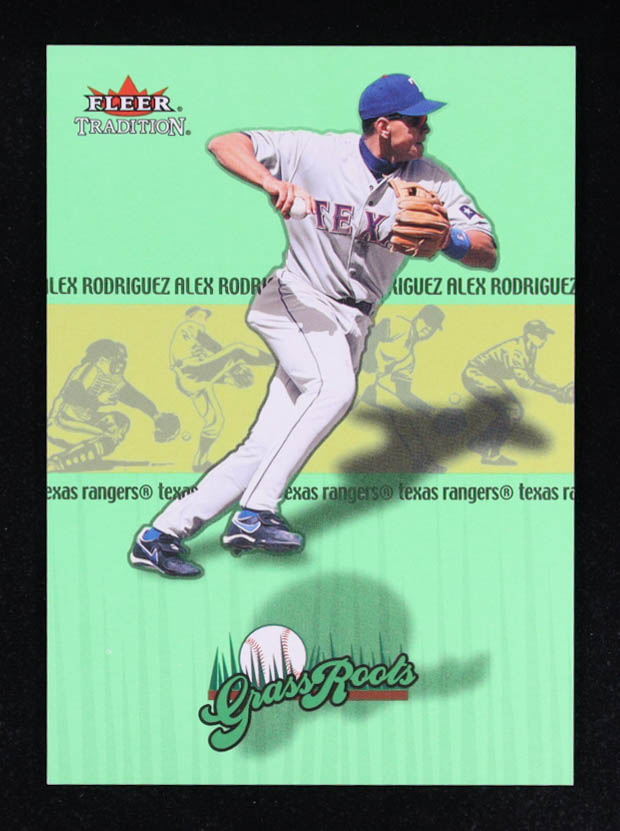 Alex Rodriguez 2002 Fleer Tradition Grass Roots #2 at PristineAuction.com Alex Rodriguez 2002 Fleer Tradition Grass Roots #2 at PristineAuction.com