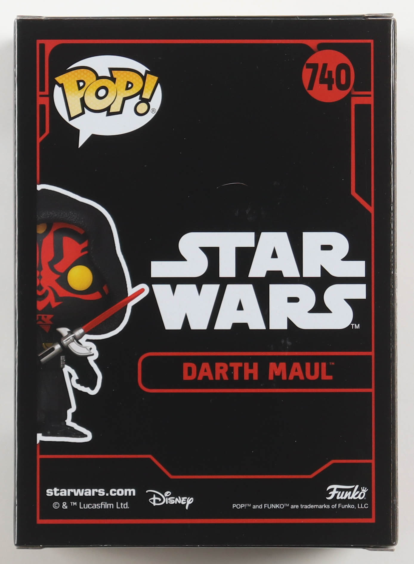 Ray Park Signed "Star Wars" #740 Darth Maul Bobble-Head Funko Pop! Vinyl Figure (Beckett) at PristineAuction.com Ray Park Signed "Star Wars" #740 Darth Maul Bobble-Head Funko Pop! Vinyl Figure (Beckett) at PristineAuction.com