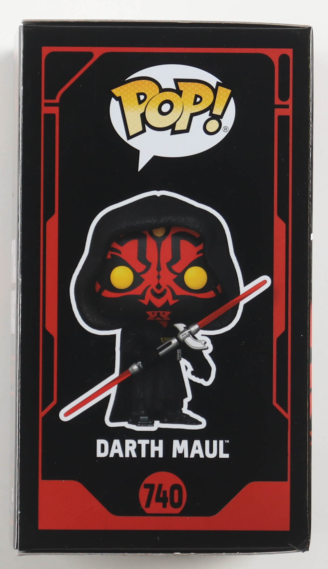 Ray Park Signed "Star Wars" #740 Darth Maul Bobble-Head Funko Pop! Vinyl Figure (Beckett) at PristineAuction.com Ray Park Signed "Star Wars" #740 Darth Maul Bobble-Head Funko Pop! Vinyl Figure (Beckett) at PristineAuction.com