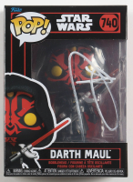 Ray Park Signed "Star Wars" #740 Darth Maul Bobble-Head Funko Pop! Vinyl Figure (Beckett) at PristineAuction.com