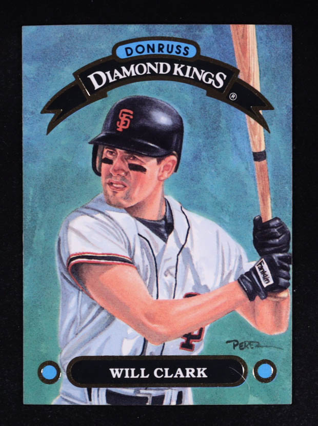 Will Clark 1992 Donruss Diamond Kings #DK2 at PristineAuction.com Will Clark 1992 Donruss Diamond Kings #DK2 at PristineAuction.com
