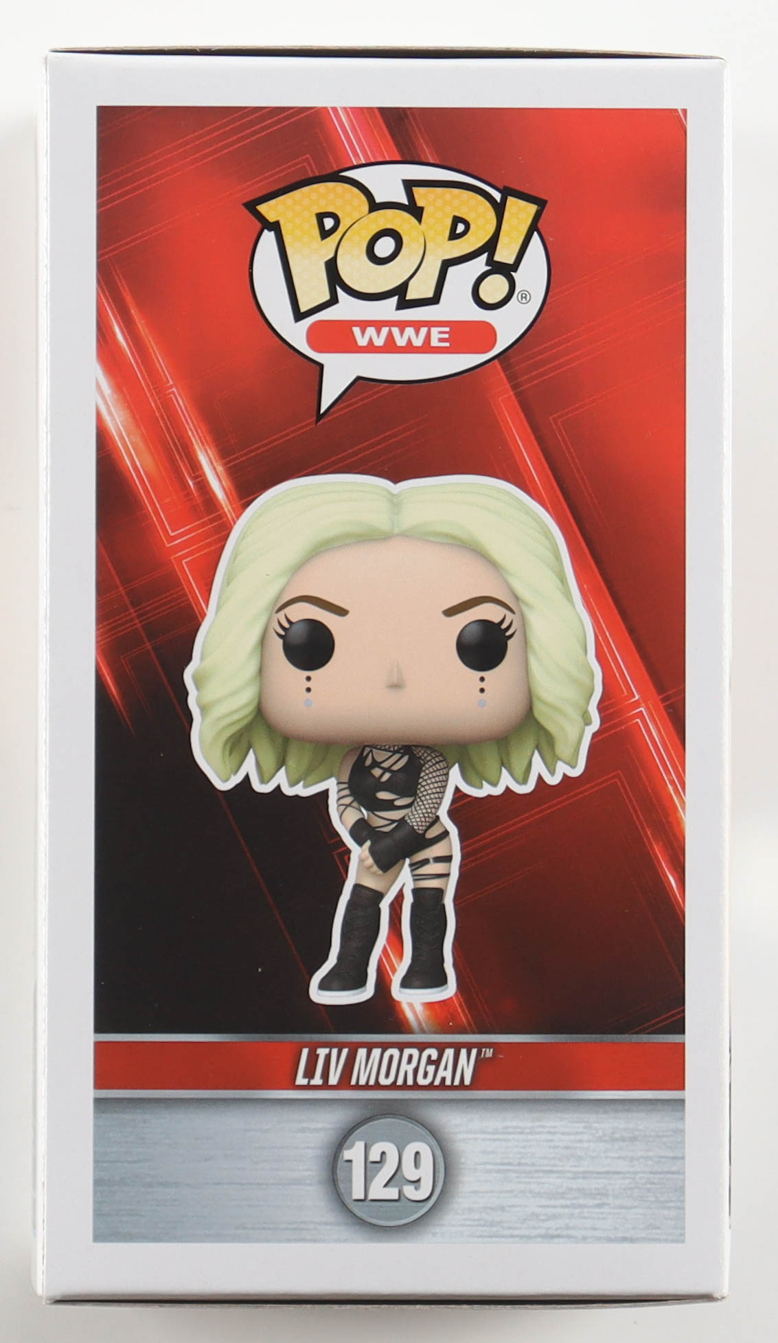 Liv Morgan Signed "WWE" #129 Funko Pop! Vinyl Figure (Beckett) at PristineAuction.com Liv Morgan Signed "WWE" #129 Funko Pop! Vinyl Figure (Beckett) at PristineAuction.com