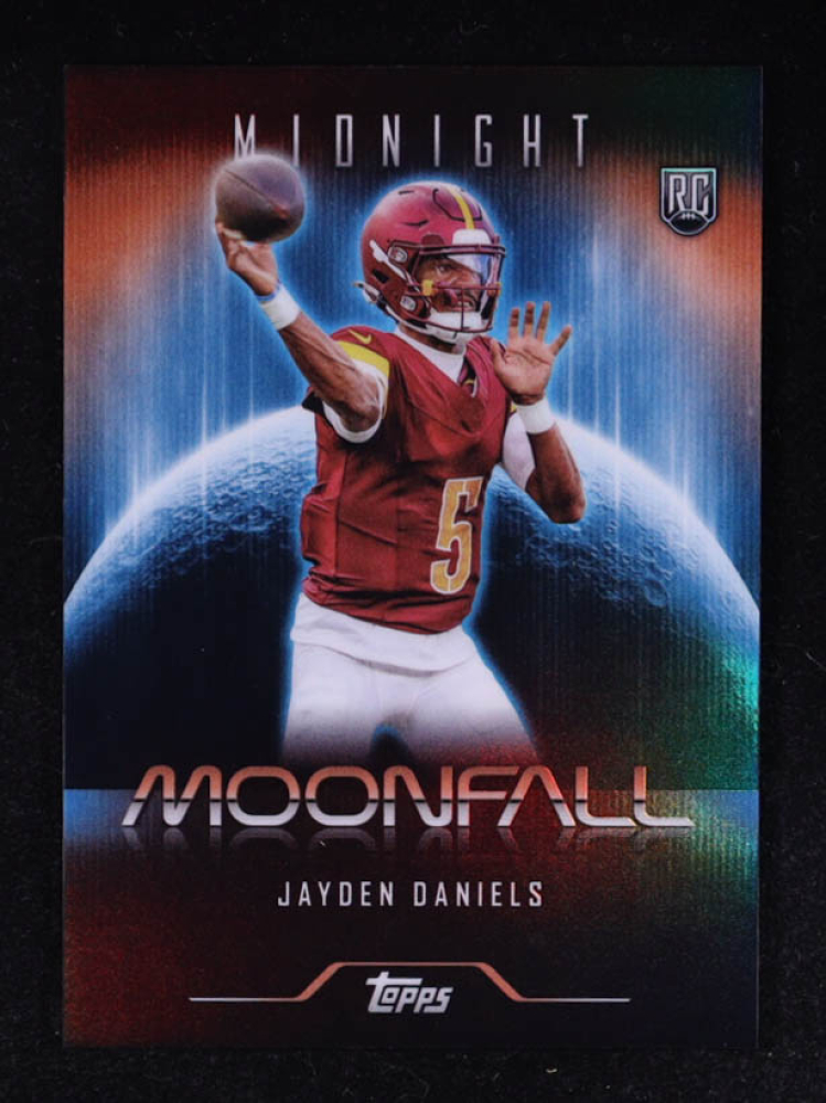 Jayden Daniels 2024 Topps Midnight Moonfall #M4 RC