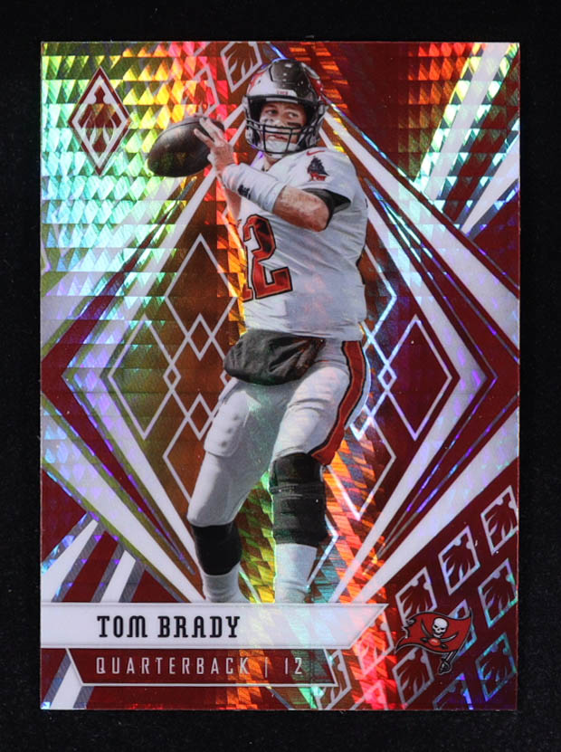 Tom Brady 2020 Panini Phoenix Fire Burst #35 at PristineAuction.com Tom Brady 2020 Panini Phoenix Fire Burst #35 at PristineAuction.com