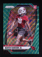 Marvin Harrison Jr. 2024 Panini Prizm Prizms Green Wave #375 RC at PristineAuction.com